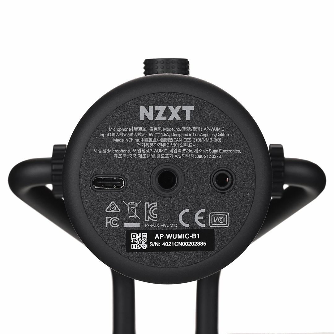 NZXT MIKROFON NZXT CAPSULE CZARNY USB-C