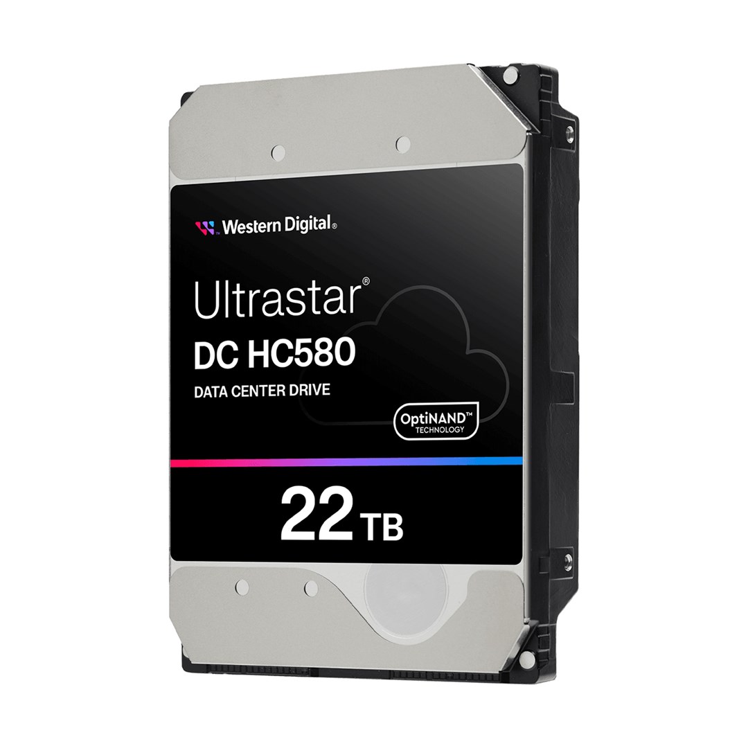 Dysk serwerowy HDD Western Digital Ultrastar DC HC580 WUH722422ALE6L4 (22 TB; 3.5"; SATA III)