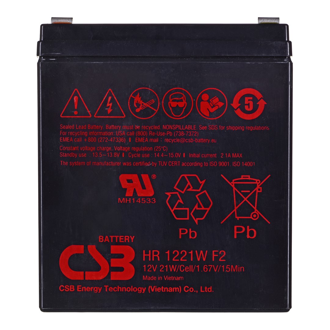 akumulator CSB  HR1221WF2 12V 5,3Ah