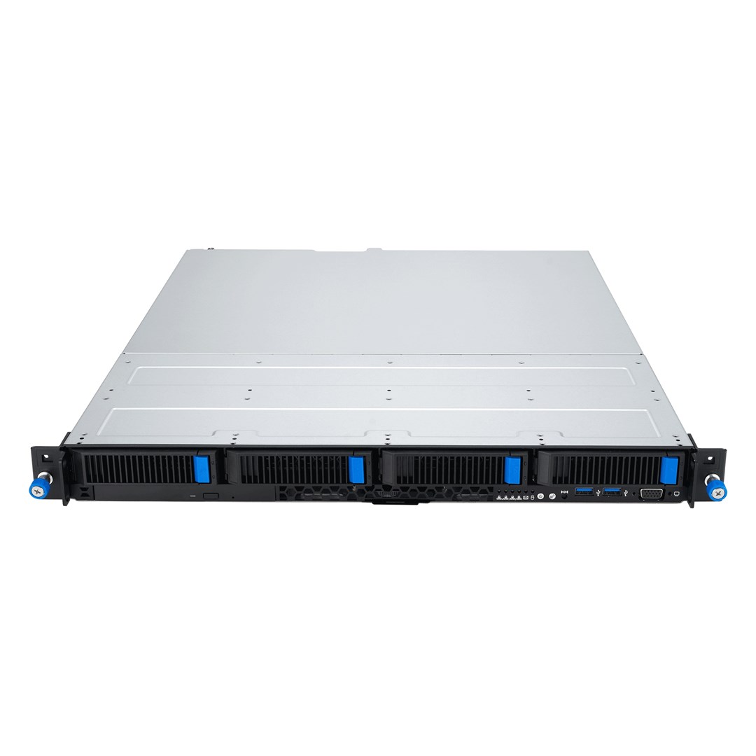 ASUS Rack 1U RS300-E12-PS4/350W Intel C262 LGA1700 95W 4xDDR5 4400/4000/3600 4x3,5