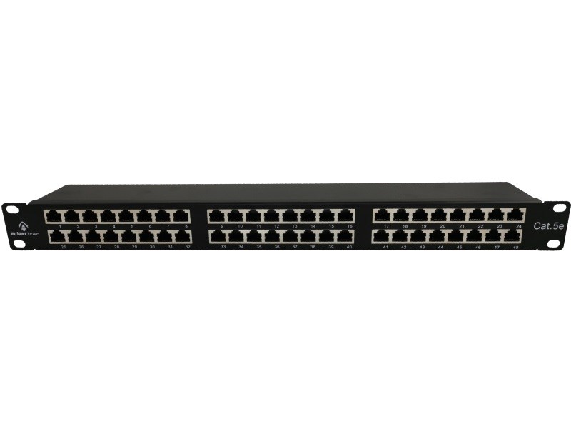 ALANTEC Patch panel 1U STP kat.5e 48 portów IDC