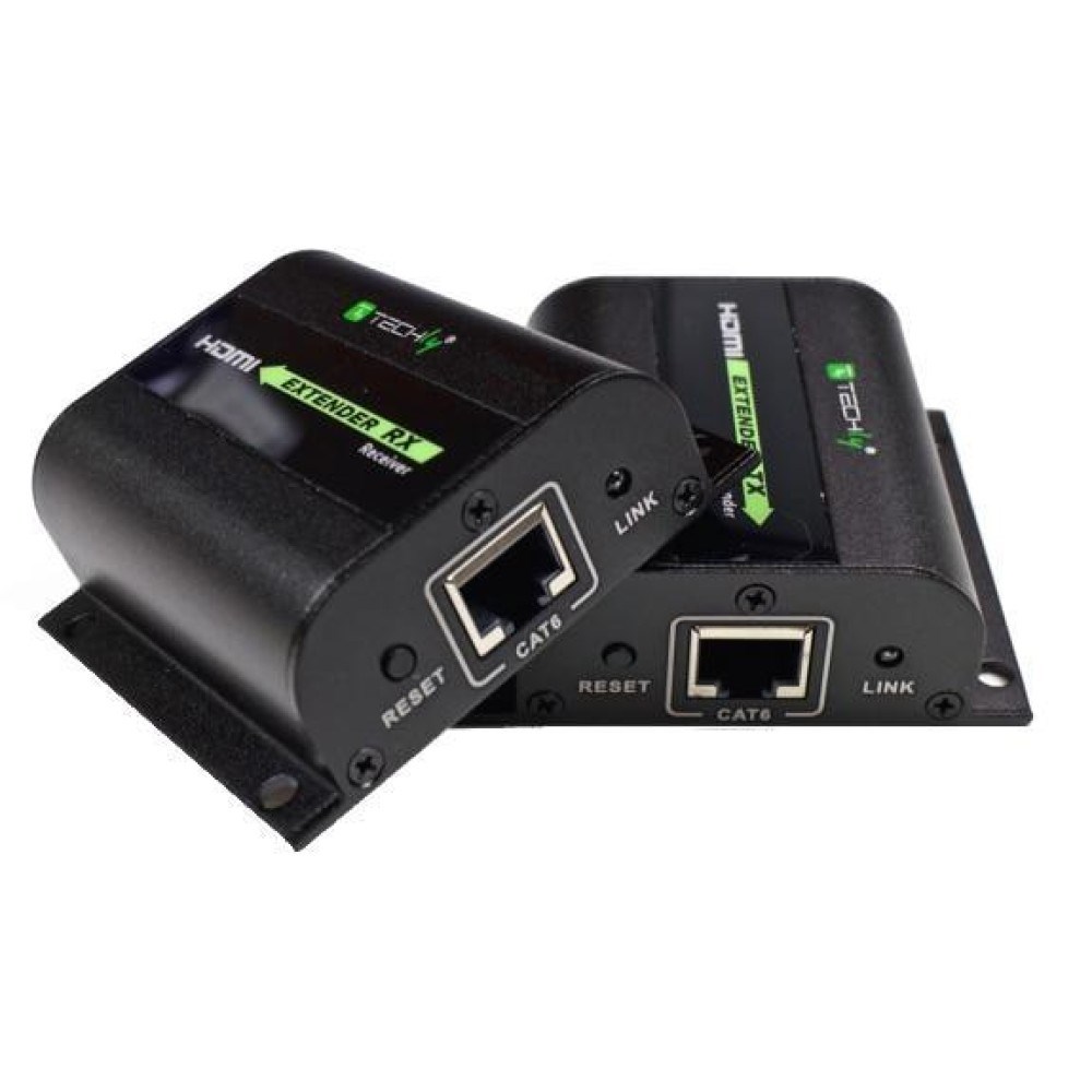 TECHLY EXTENDER HDMI HD 3D 60M PO RJ45 PILOT IR IDATA EXT-E70I